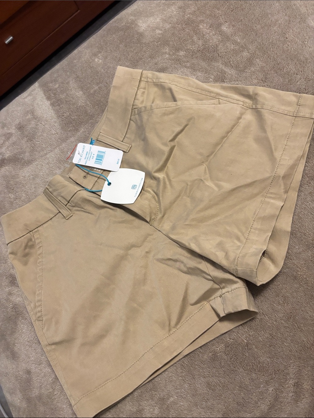 Tori Richard Women's Tan Shorts - Classic Bermuda Style